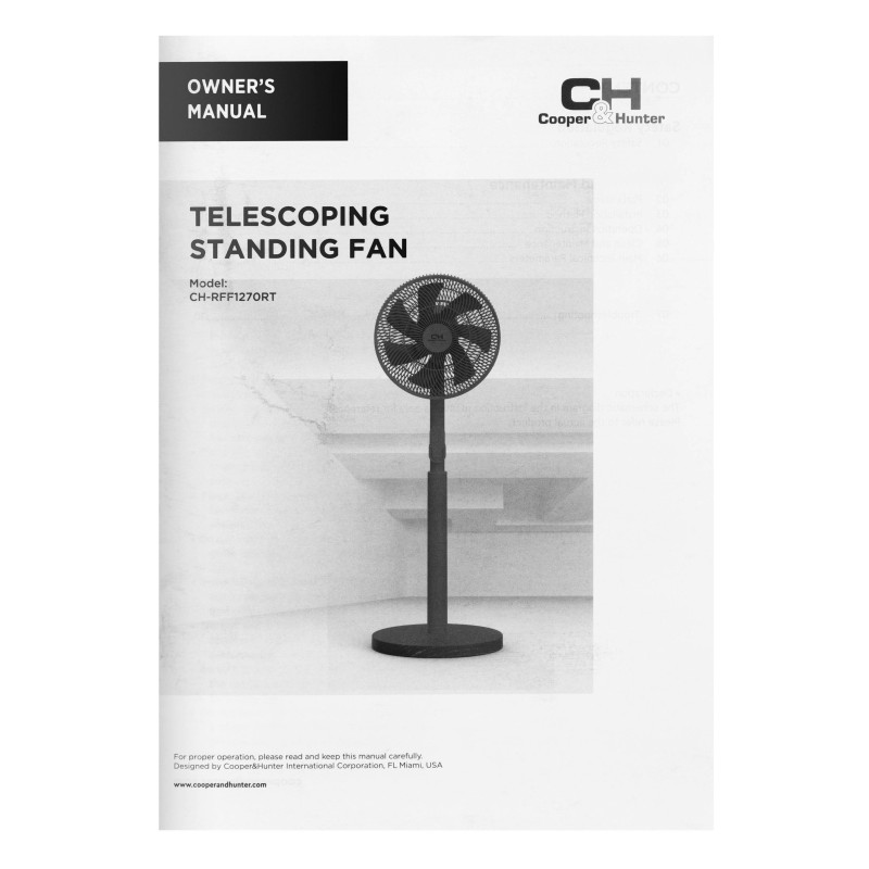 Вентилятор Cooper&Hunter CH-RFF1270RT