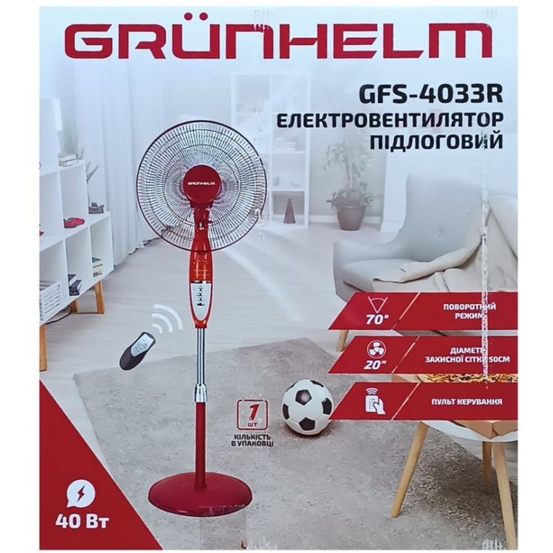 Вентилятор Grunhelm GFS-4033R (BP141432)