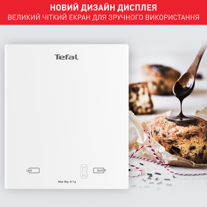 Ваги кухонні Tefal Essential BC5504V0