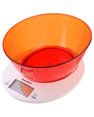 Ваги кухонні ViLgrand VKS-533C red