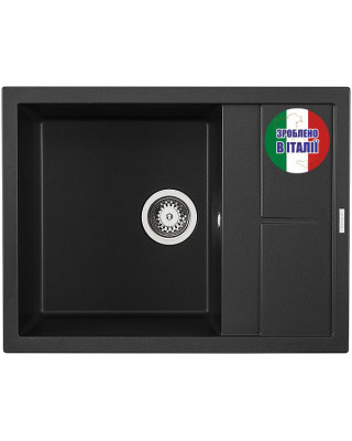 Кухонная мойка ELLECI UNICO 125 NERO 40