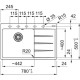 Кухонная мойка Franke Centro CNG 611-78 TL бежевый (114.0630.475)