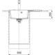 Кухонная мойка Franke Centro CNG 611-78 TL серый сланец (114.0716.710)