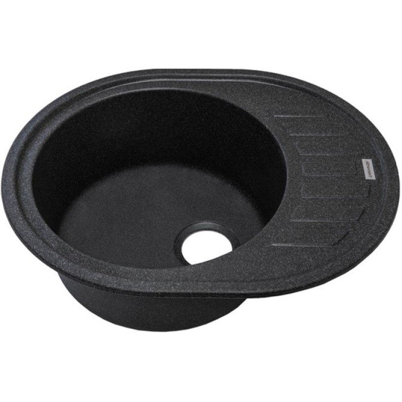 Кухонная мойка Adamant Ovum black