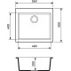 Кухонна мийка Adamant Univer gray
