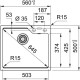 Кухонная мойка Franke Urban UBG 610-56 черный матовый (114.0699.236)