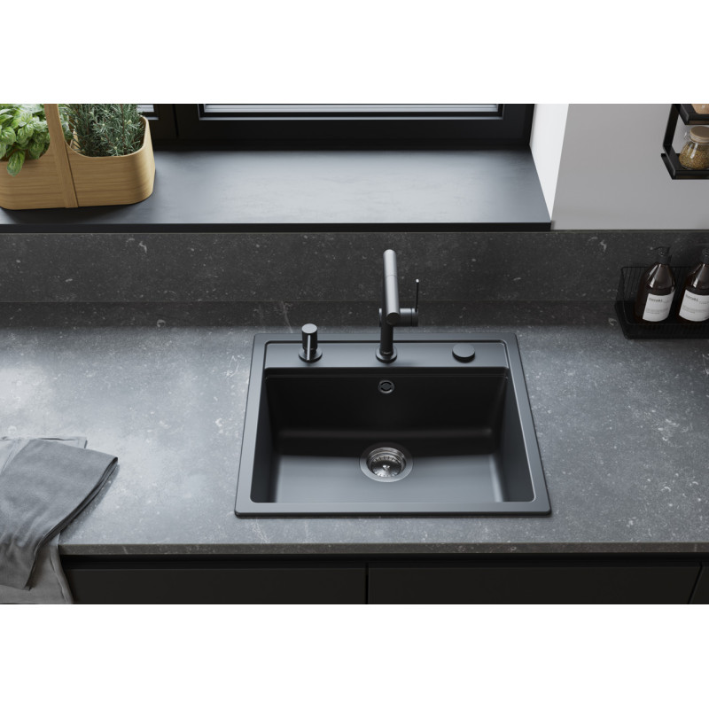 Кухонная мойка Hansgrohe S52 Серый камень (43359170)