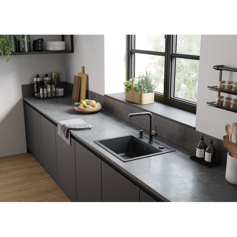 Кухонная мойка Hansgrohe S52 Серый камень (43359170)