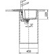 Мойка кухонная Franke Urban UBG 611-62 серый сланец (114.0716.708)