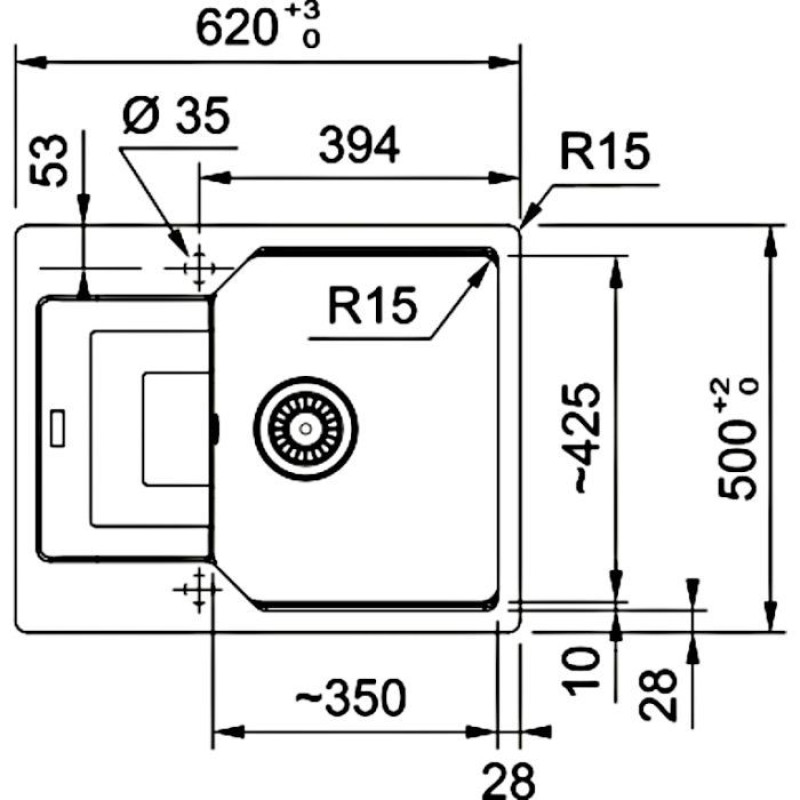 Мийка кухонна Franke Urban UBG 611-78 XL сірий сланець (114.0716.706)