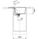 Мойка кухонная Franke Urban UBG 611-62 оникс (114.0701.807)