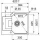 Мойка кухонная Franke Urban UBG 611-62 оникс (114.0701.807)