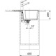 Мийка кухонна Franke Urban UBG 611-62 чорний матовий (114.0699.235)