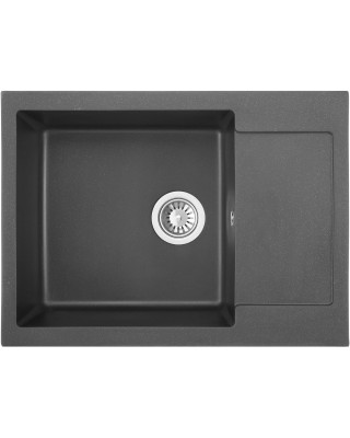Кухонная мойка INTERLINE Spring black