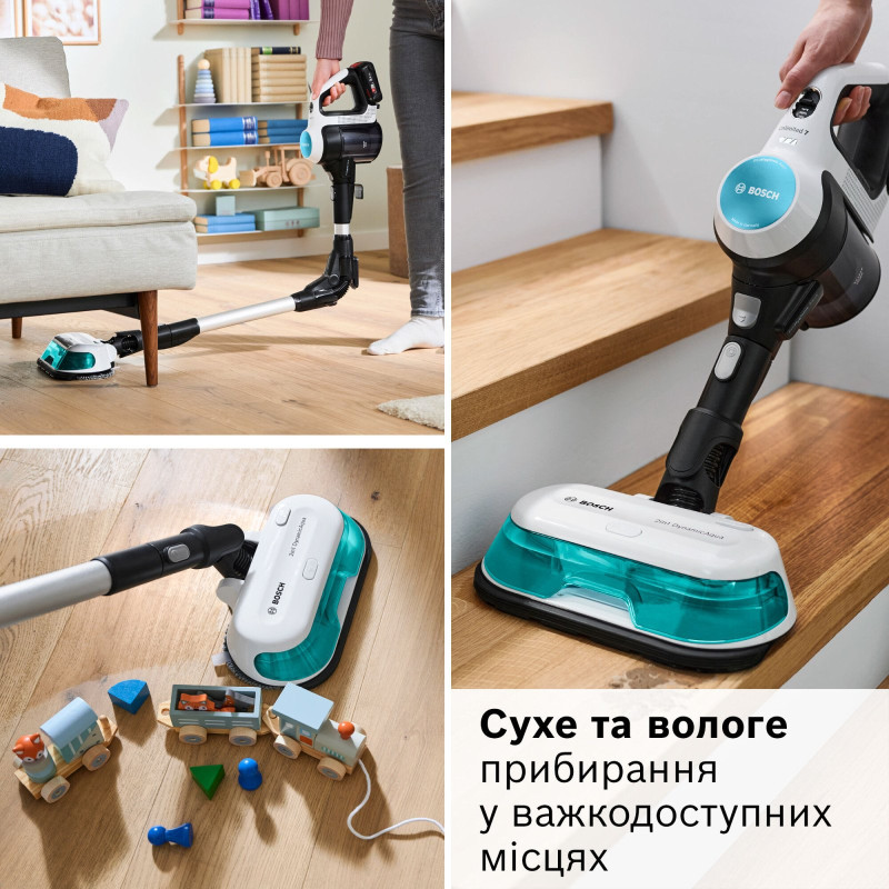 Пылесос Bosch Unlimited 7 ProHygienic Aqua BCS71HYG2