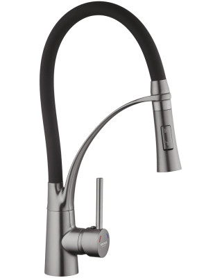 Смеситель для кухни Kroner KRP Ersel GRP03393BLK