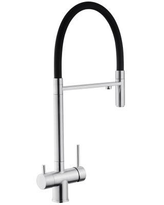 Смеситель для кухни Kroner KRP Edelstahl Klassisch ESG03815BLK