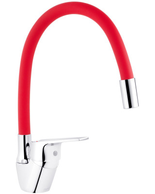 Смеситель для кухни Kroner KRM Odra - C032RED