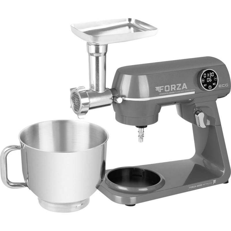  Кухонная машина ECG FORZA 6600 Metallo Scuro