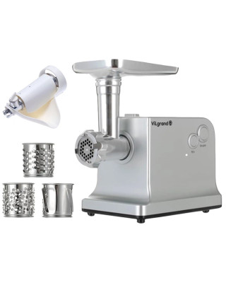 М'ясорубка VILGRAND V221-PMG silver