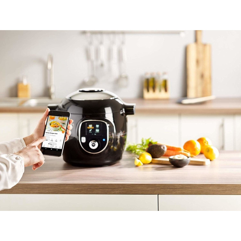 Скороварка Tefal Cook4me+ Connect CY855830