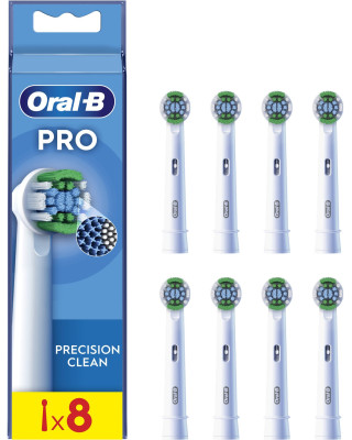 Насадки для зубної щітки Oral-b Braun Pro Precision Clean, 8 шт (8006540847459)