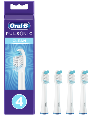 Насадки для електричної зубної щітки Oral-B Pulsonic Clean 4 шт (4210201299851)