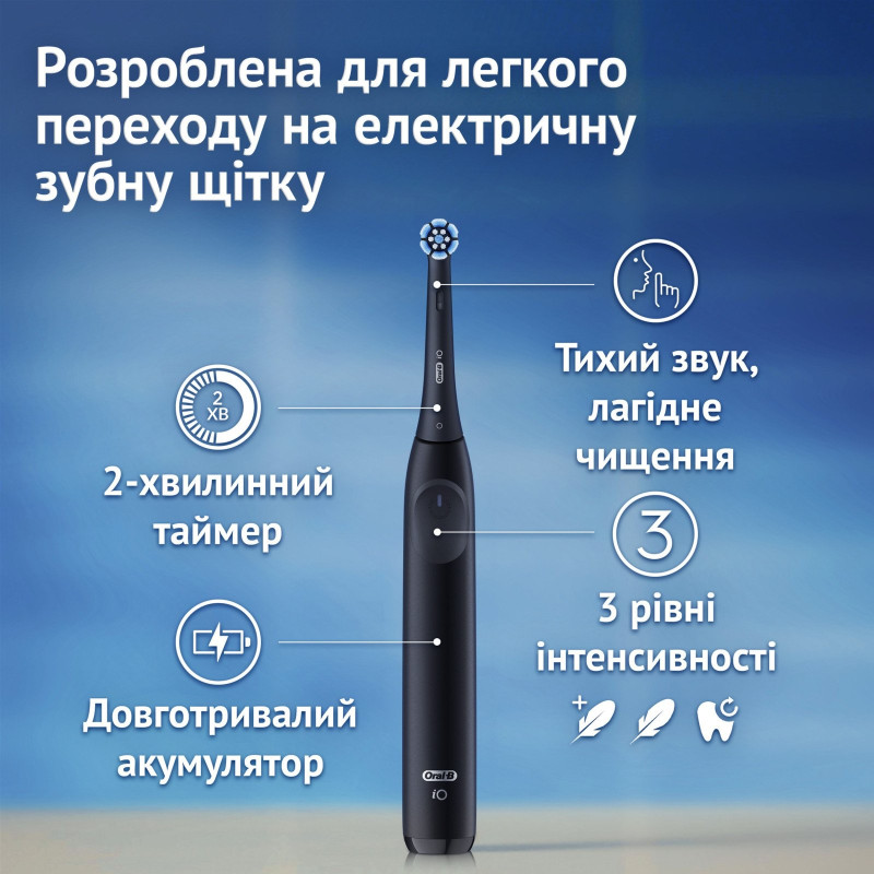 Зубная щетка BRAUN Oral-B iO Series 2 iOS2.1C9.0 Black (8700216614931)