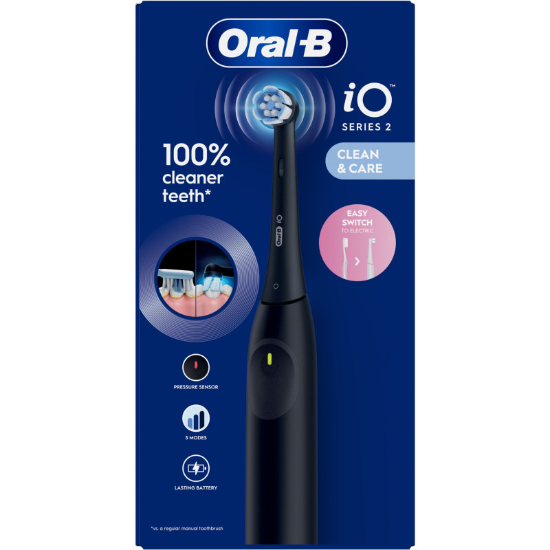 Зубная щетка BRAUN Oral-B iO Series 2 iOS2.1C9.0 Black (8700216614931)