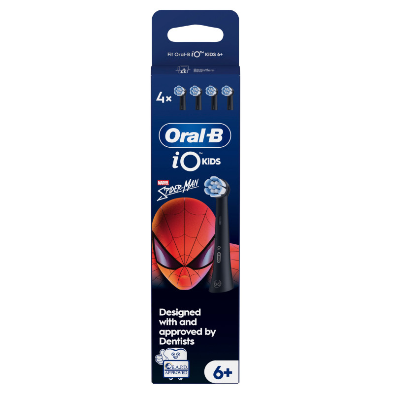 Насадки для зубної щітки Oral-B iO Kids «Marvel Человек-паук» 4 шт (8700216930260)