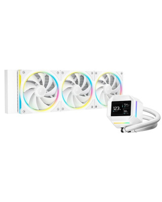 Система жидкостного охлаждения Deepcool LM360 WH (R-LM360-WHDMMC-1)