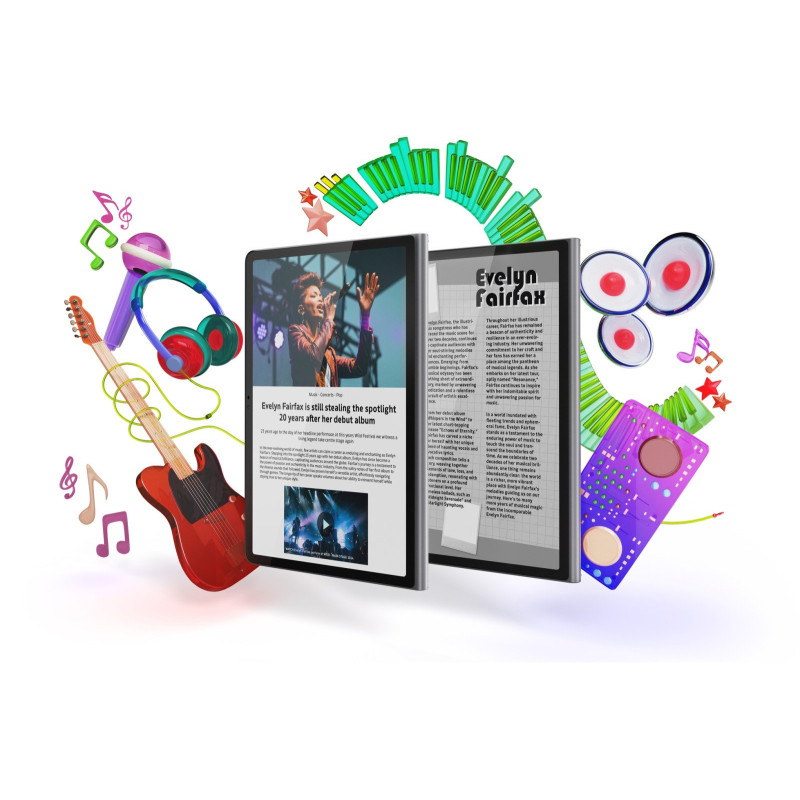 Планшет Lenovo Tab Plus 8/256 Luna Grey (ZADX0145UA)