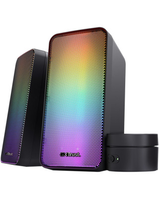 Акустическая система Trust GXT 611 WEZZ RGB BLACK (24587)