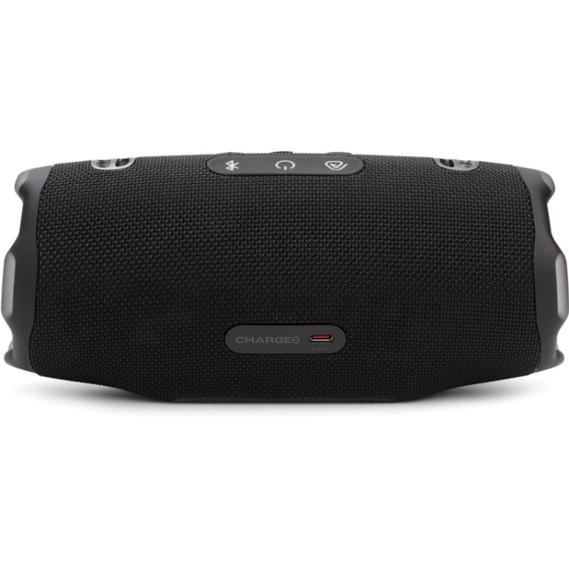 Портативна акустика JBL Charge 6 Black (JBLCHARGE6BLK)