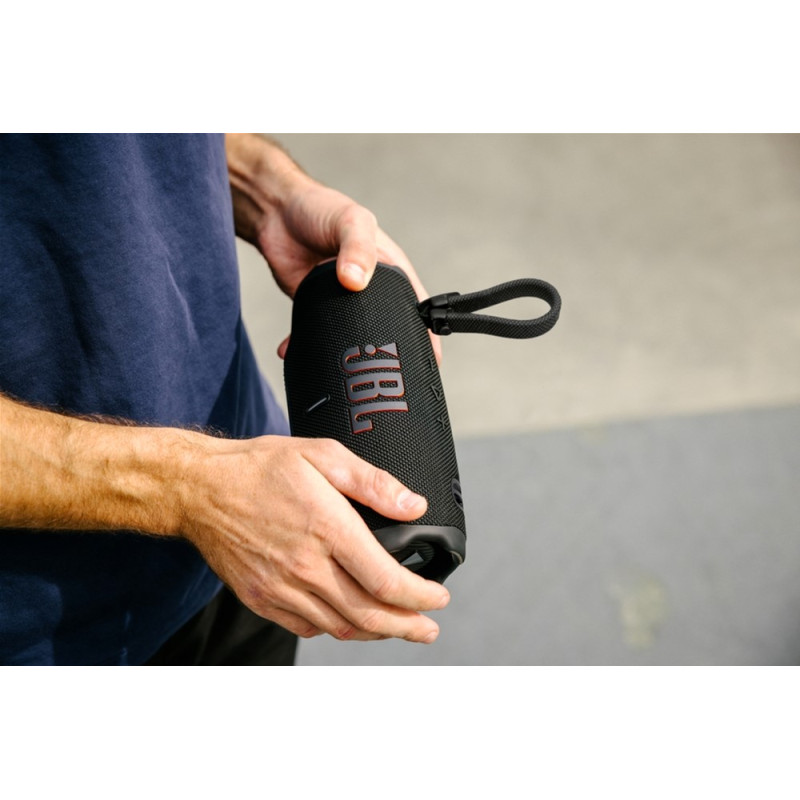 Портативна акустика JBL Charge 6 Black (JBLCHARGE6BLK)