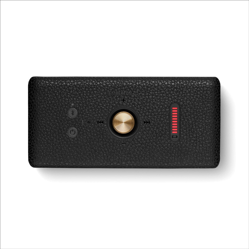 Портативна акустика Marshall Emberton III Black and Brass (1006709)