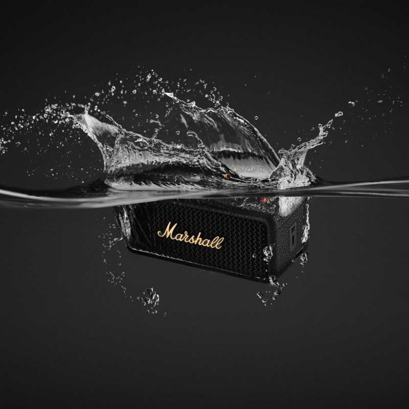Портативна акустика Marshall Emberton III Black and Brass (1006709)