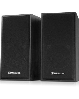 Акустична система REAL-EL S-202 Black (EL121200019)
