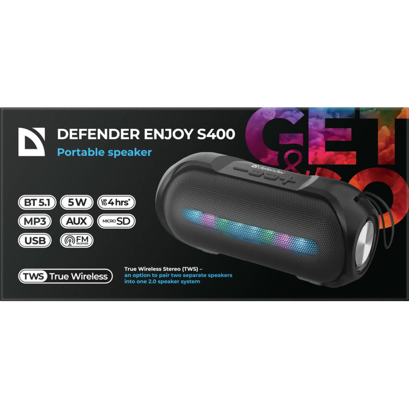 Портативна акустика Defender Enjoy S400 (65399)