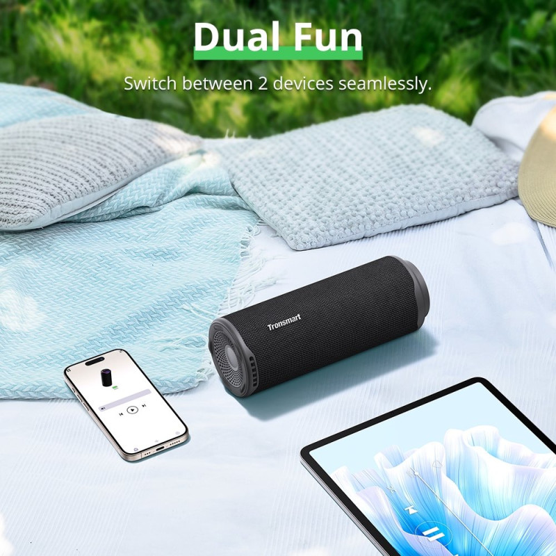 Портативна акустика Tronsmart T8 O3020 40W RGB Black (1290635)