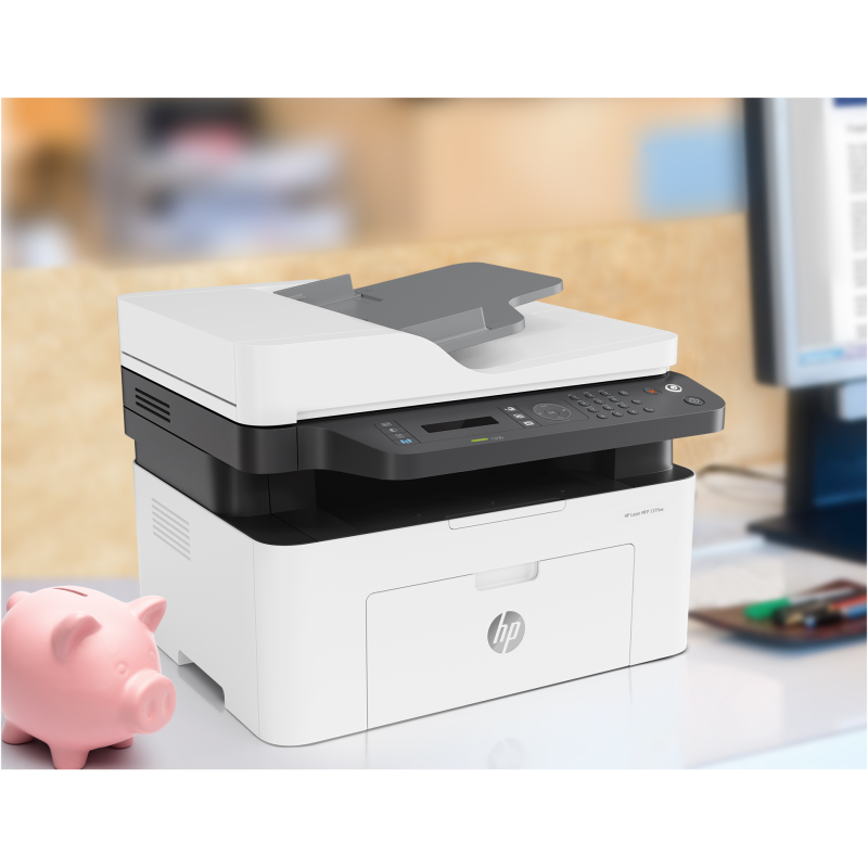 Многофункциональное устройство HP LaserJet 137fnw с WiFi (4ZB84A)