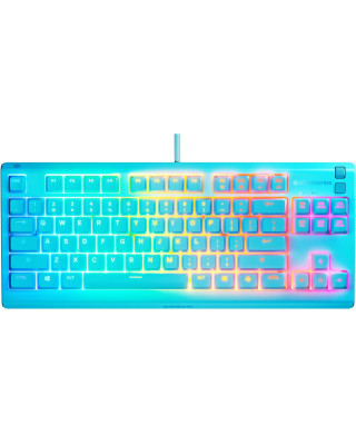Клавиатура SteelSeries Apex 3 TKL UA  Aqua (64933)