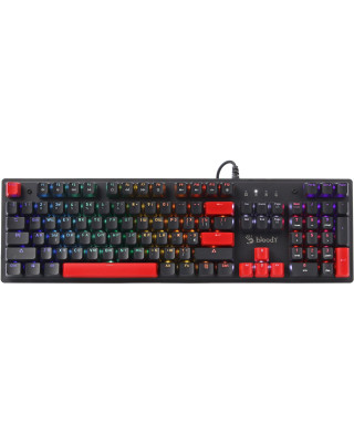 Клавиатура A4Tech Bloody S525N RGB BLMS Red Switch USB Fire Black (4711421002066)