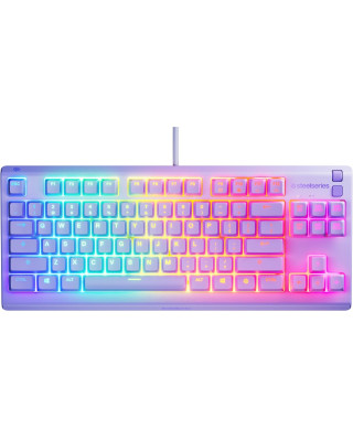 Клавиатура SteelSeries Apex 3 TKL UA  Lavender (64940)
