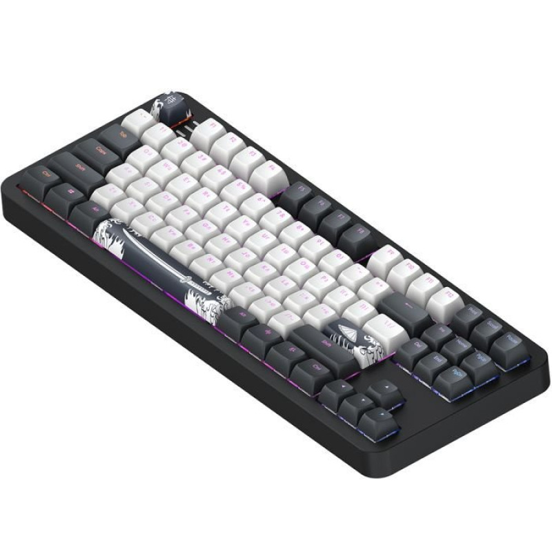 Клавиатура Dark Project ALU87 Bushido ABS RGB Mech G3MS Moonstone Black/White (DPKB_BUSHIDO_87_ANSI_UA)