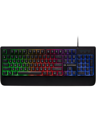 Клавиатура 2E Gaming KG325UB LED Ukr (2E-KG325UB) Black USB