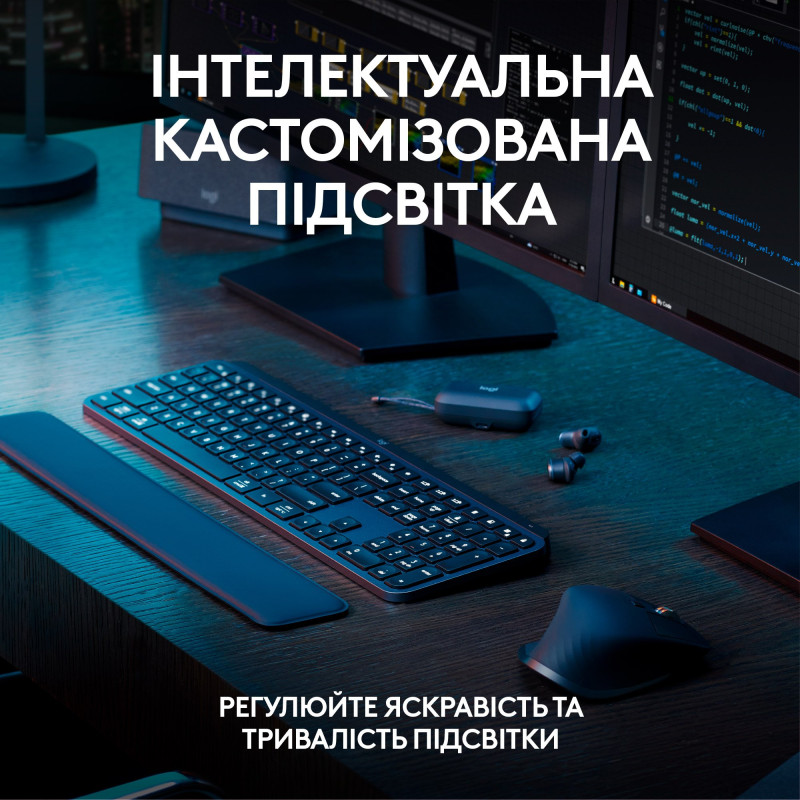 Комплект Logitech MX Keys S Combo Graphite (920-011614)