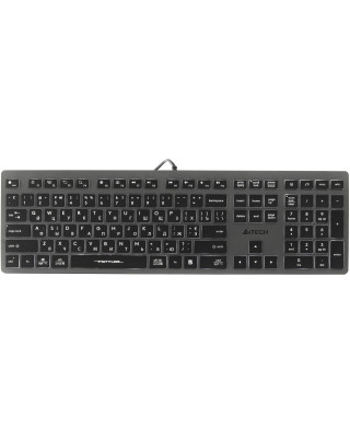 Клавиатура A4Tech FX60H USB Grey White backlit