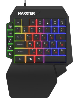 Клавиатура Maxxter KBG-OH-01B-UA