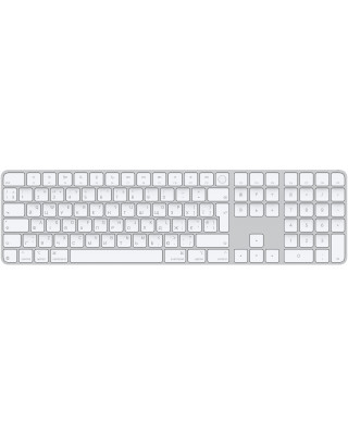 Клавиатура Apple Magic Keyboard with Touch ID and Numeric Keypad for Mac with Apple silicon White (MXK73UA/A)